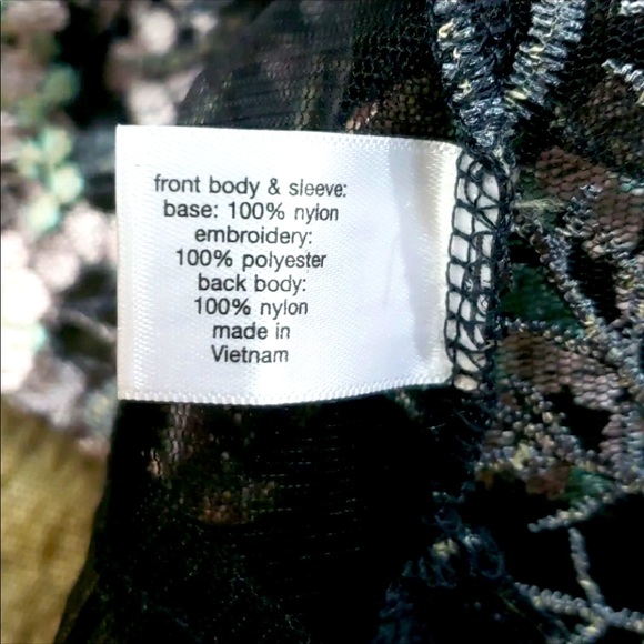 Shear Embroidered Top - Picture 6 of 7